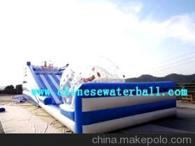 【安全耐用的悠波球滑梯】价格,厂家,图片,玩具设计加工,广州奥田气模制造-
